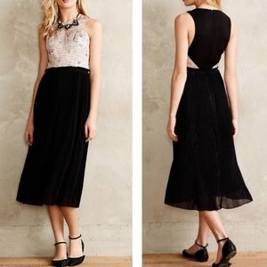 Anthropologie -  Isobel metallic midi dress